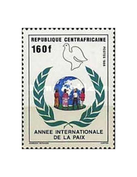 Centrafricaine N° 0743 Obli