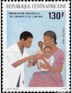 Centrafricaine N° 0746 Obli