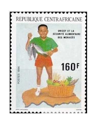 Centrafricaine N° 0747 Obli