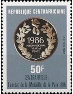 Centrafricaine N° 0763 Obli