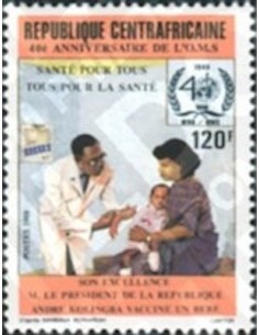Centrafricaine N° 0791 Obli