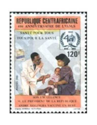 Centrafricaine N° 0791 Obli