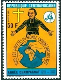 Centrafricaine N° 0815 Obli