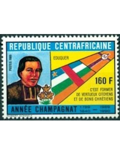 Centrafricaine N° 0816 Obli
