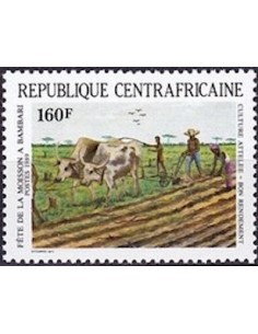 Centrafricaine N° 0818 Obli