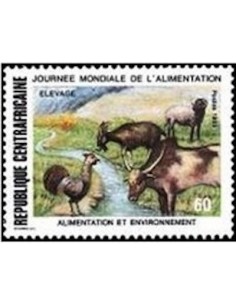 Centrafricaine N° 0819 Obli