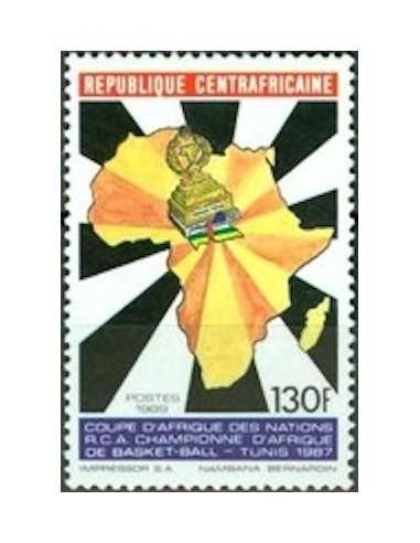 Centrafricaine N° 0828 Obli