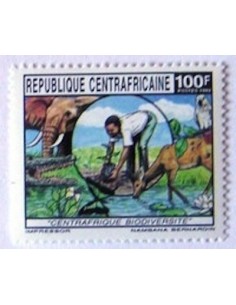 Centrafricaine N° 0924 Obli