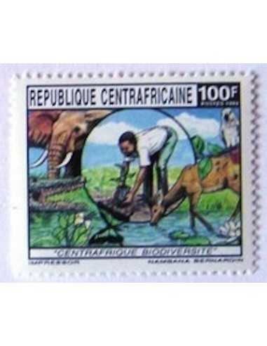 Centrafricaine N° 0924 Obli