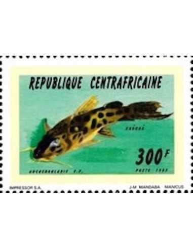 Centrafricaine N° 1035 Obli