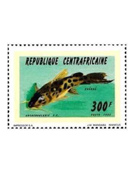 Centrafricaine N° 1035 Obli