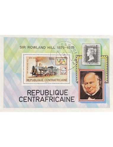 Centrafricaine BF N° 039 Obli