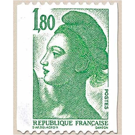 FR N° 2378a Neuf ** avec FR N° rouge