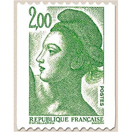 FR N° 2487a Neuf ** avec FR N° rouge