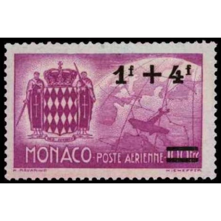 Monaco PA Neuf ** N° 0012