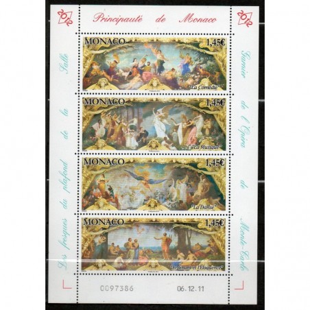 Monaco feuille du N° 2812