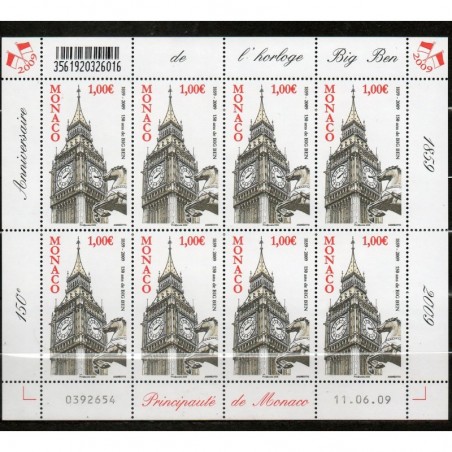 Monaco feuille du N° 2700