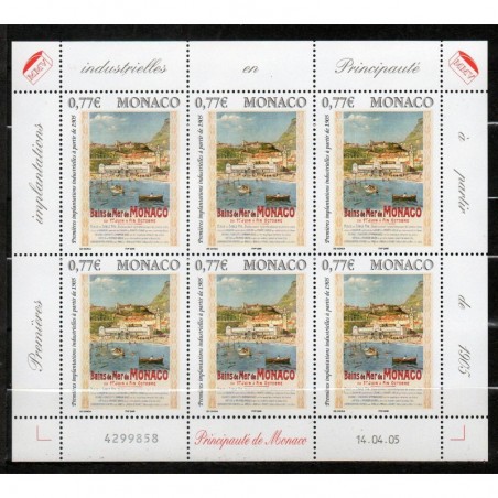 Monaco feuille du N° 2494