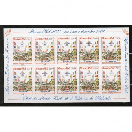 Monaco feuille du N° 2417