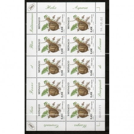 Monaco feuille du N° 2377