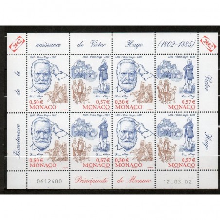 Monaco feuille du N° 2361-62