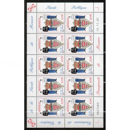 Monaco feuille du N° 2345