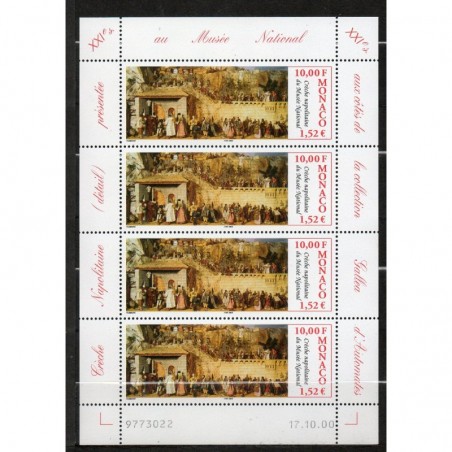 Monaco feuille du N° 2288