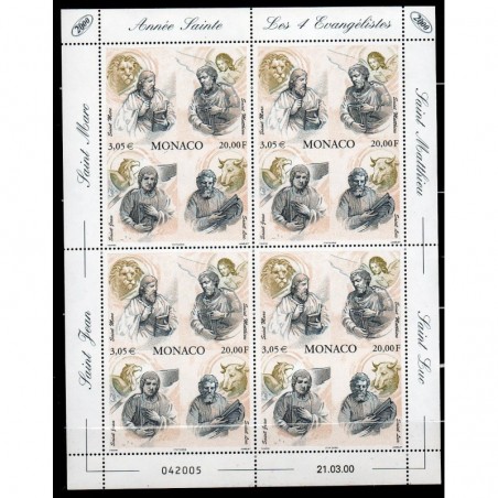 Monaco feuille du N° 2250