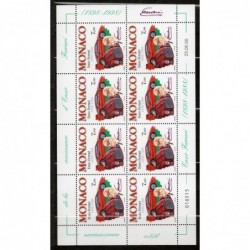 Monaco feuille du N° 2200