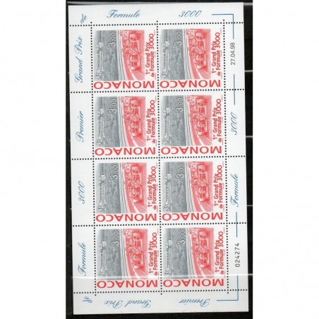 Monaco feuille du N° 2160