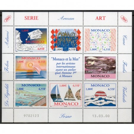 Monaco feuille du N° 2240