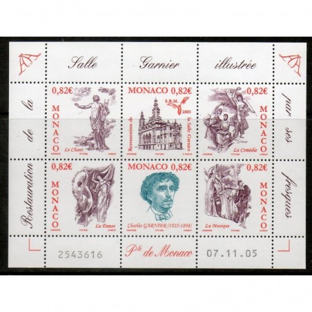 Monaco feuille du N° 2508