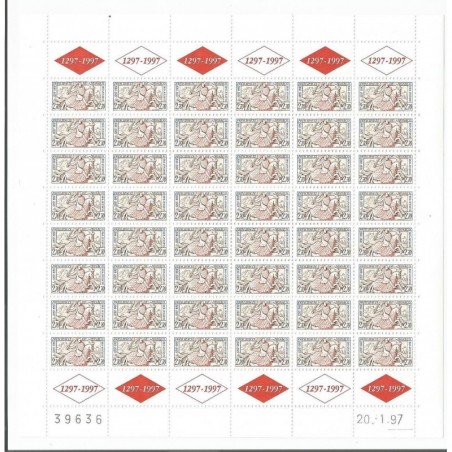 Monaco feuille du N° 2086 Neuf **
