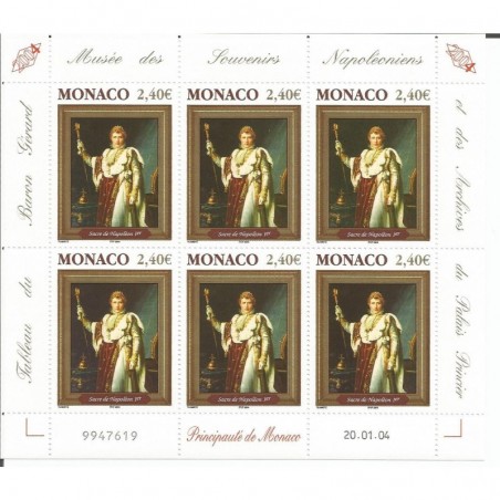Monaco feuille du N° 2442 Neuf **