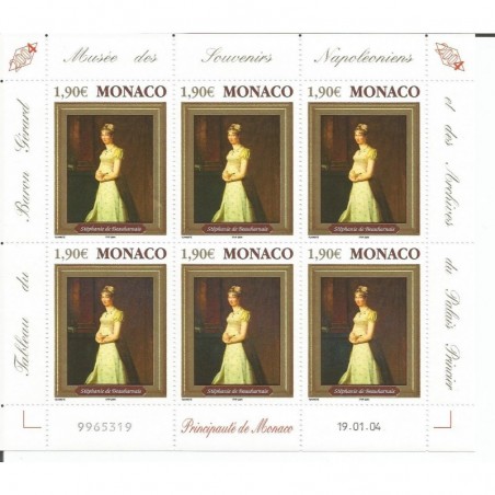 Monaco feuille du N° 2444 Neuf **