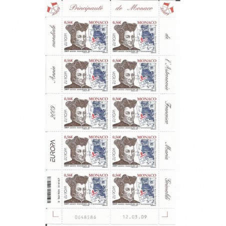 Monaco feuille du N° 2682 Neuf **