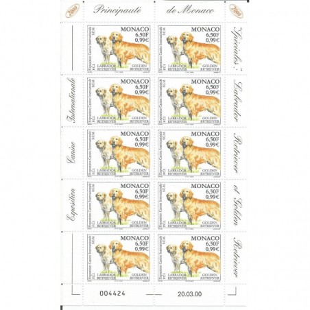 Monaco feuille du N° 2238 Neuf **