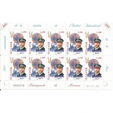 Monaco feuille du N° 2387 Neuf **