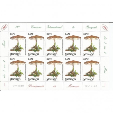 Monaco feuille du N° 2378 Neuf **