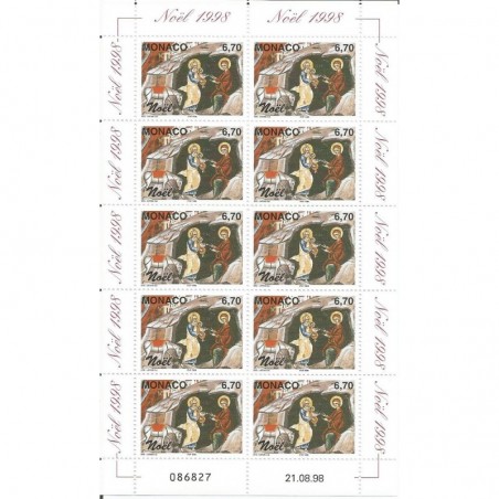 Monaco feuille du N° 2178 Neuf **