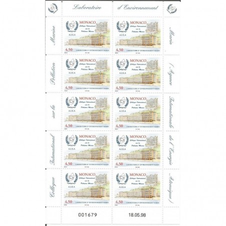 Monaco feuille du N° 2170 Neuf **