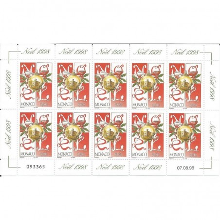 Monaco feuille du N° 2177 Neuf **