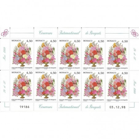 Monaco feuille du N° 2187 Neuf **