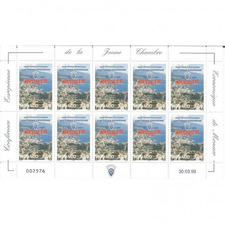 Monaco feuille du N° 2157 Neuf **