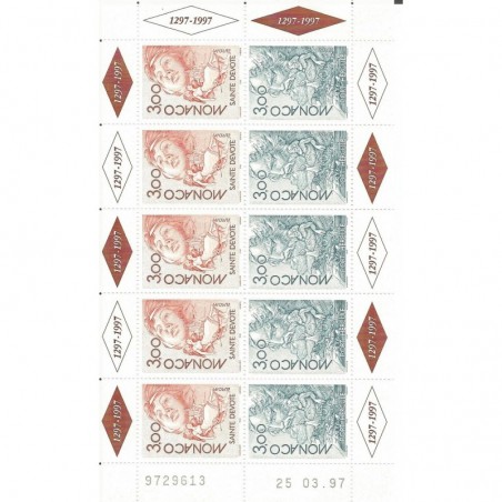 Monaco feuille du N° 2104 Neuf **