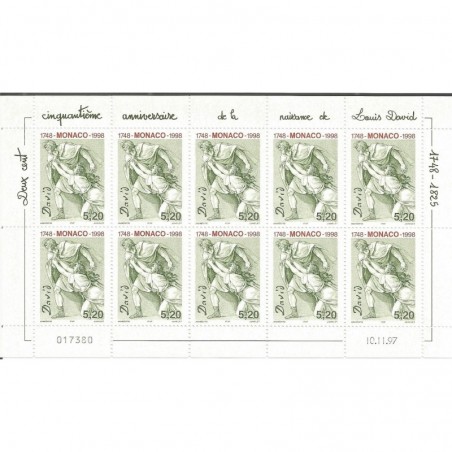 Monaco feuille du N° 2144 Neuf **