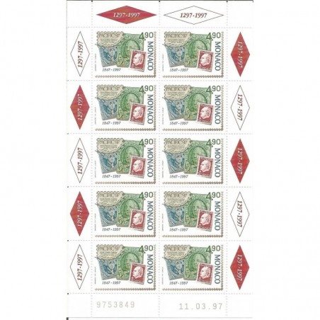 Monaco feuille du N° 2111 Neuf **