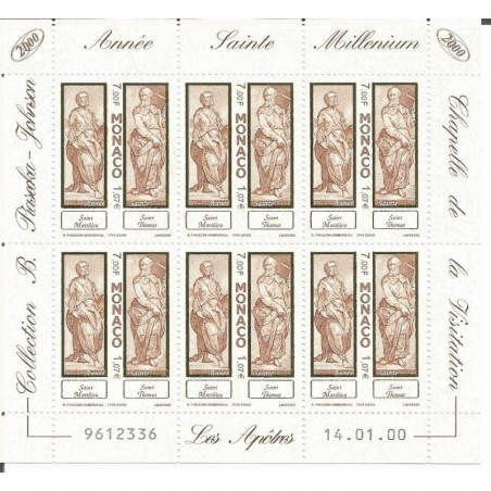 Monaco feuille du N° 2235 Neuf **