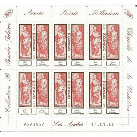 Monaco feuille du N° 2237 Neuf **