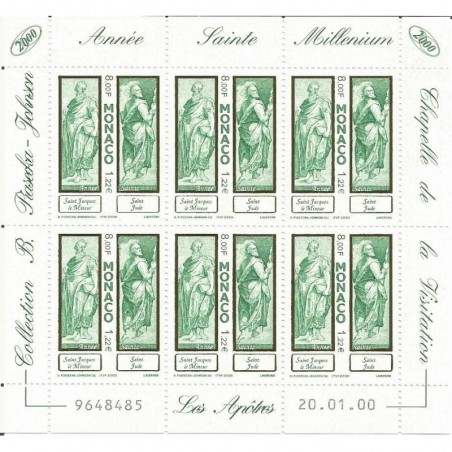 Monaco feuille du N° 2236 Neuf **